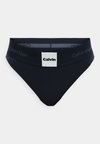 HIGH WAIST GRAPHIC - Trumpikės - black