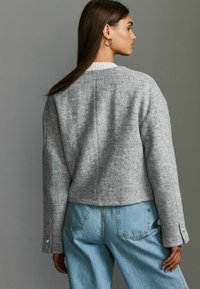 Next TEXTURED BOUCLE TALL - Kevyt takki - grey