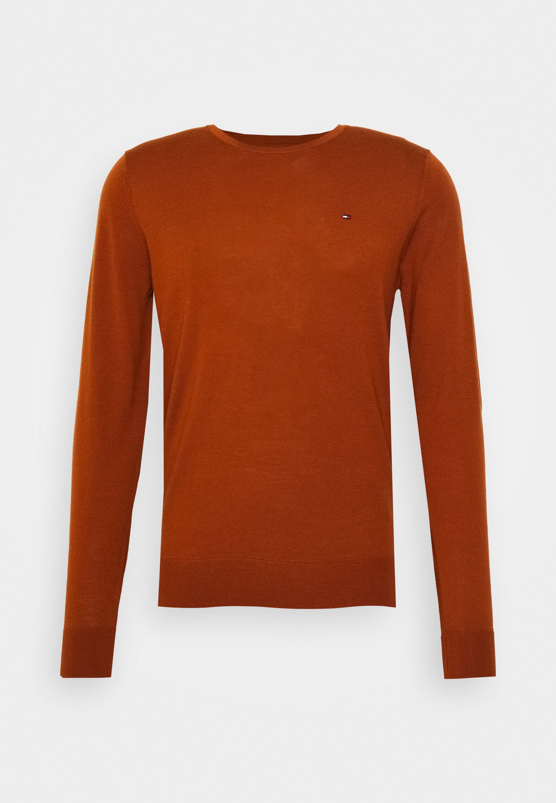 orange tommy hilfiger jumper