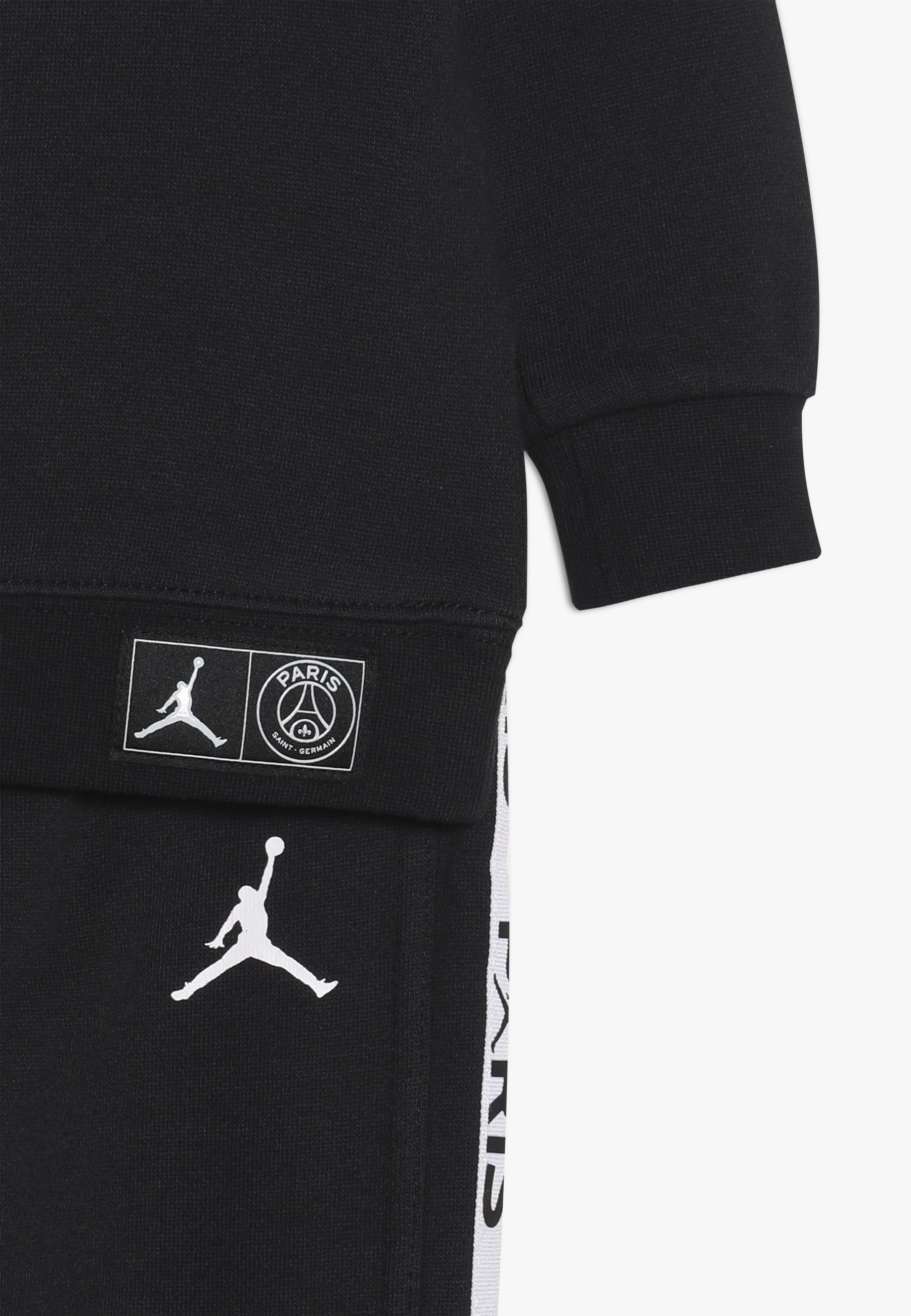 psg jordan tracksuit black