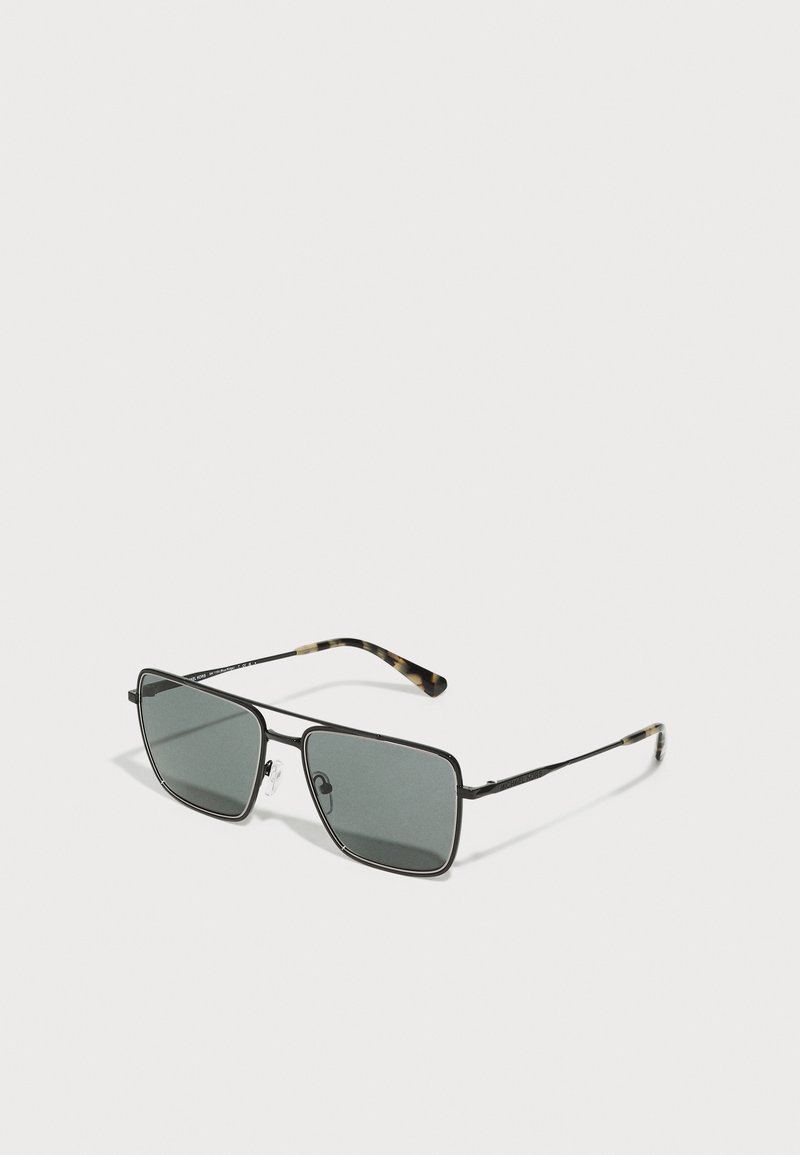 Michael Kors BLUE RIDGE - Sunglasses - shiny black/black - Zalando.co.uk