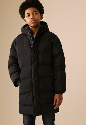 Next, REGULAR FIT - WATERPROOF PADDED LONG LINE COAT - Winter coat - black