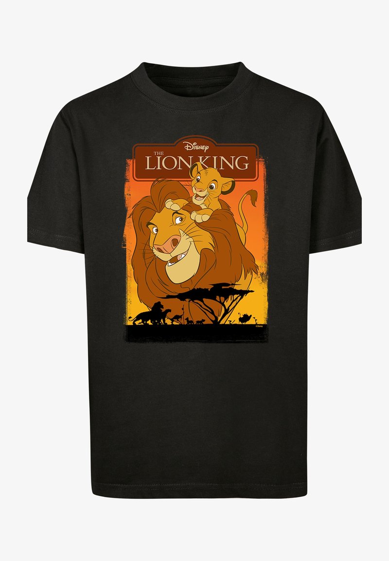 F4NT4STIC DISNEY KÖNIG DER LÖWEN SIMBA UND MUFASA - Print T-shirt - black