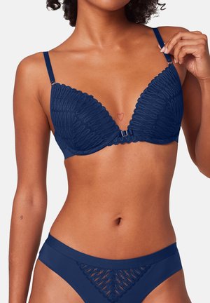 AURA SPOTLIGHT - Triangle bra - deep water