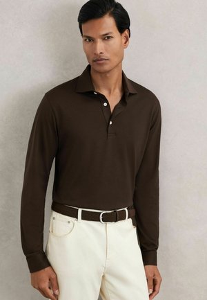 REGULAR FIT - POROFINO - Langarmshirt - brown