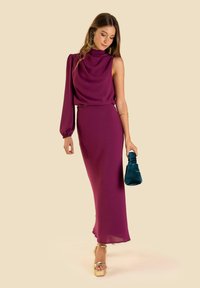 THE-ARE Jupe crayon - purple