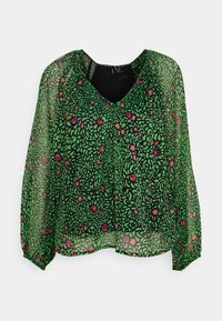 Vero Moda Petite VMCAROLINA - Blusa - black/carolina