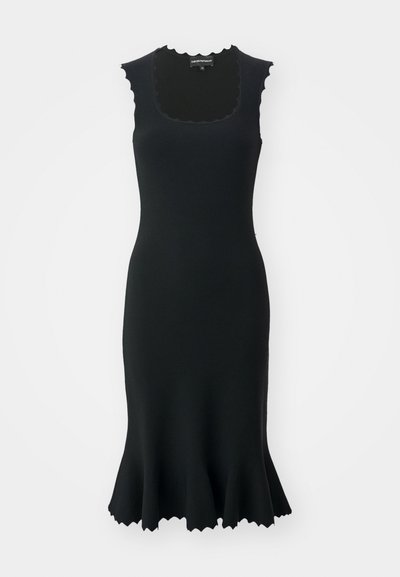 Emporio Armani DRESS - Shift dress - black