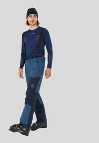 Fundango TEAK COLOURBLOCK - Pantaloni - dark turquoise