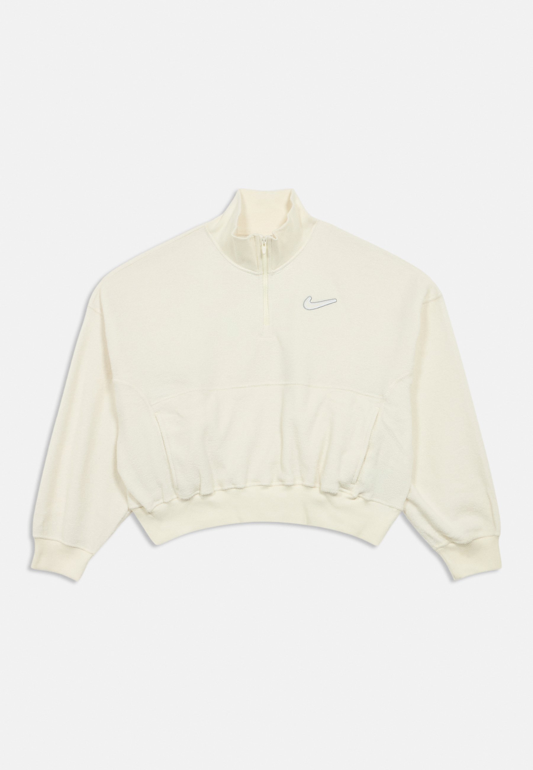 cream nike jumper womens
