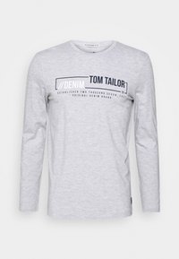 LONGSLEEVE WITH CHEST PRINT - Topper langermet - light grey