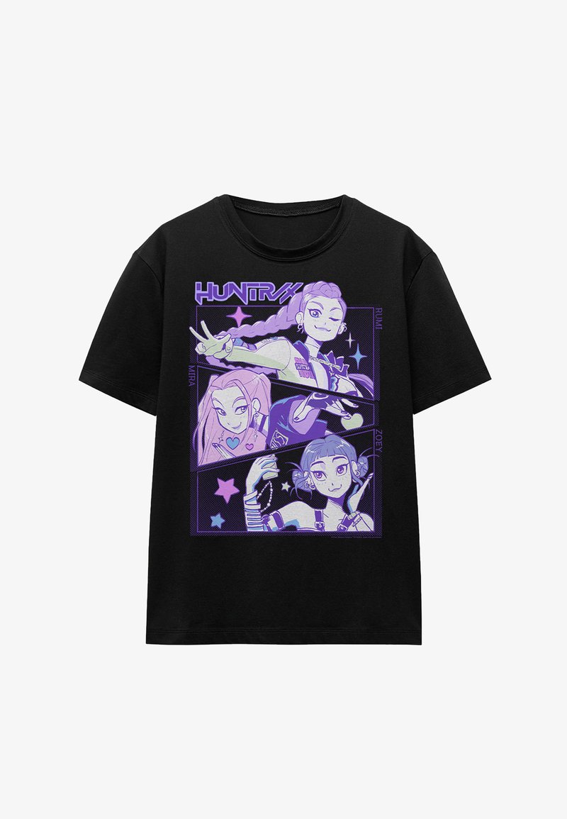 NETFLIX K-POP DEMON HUNTERS - ANIME HUNTRIX HUNTR/X - Print T NETFLIX K-POP DEMON HUNTERS - ANIME HUNTRIX HUNTR/X - Print T