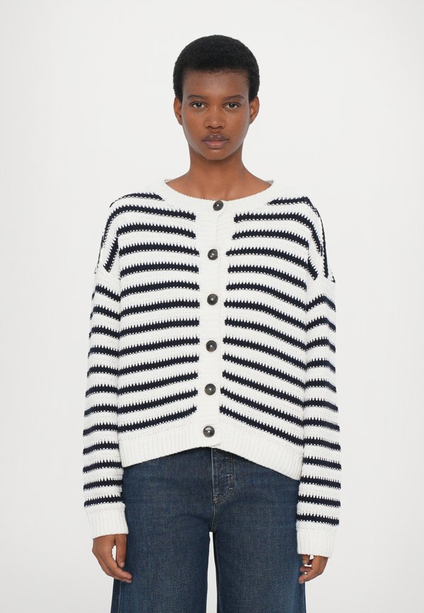 CREW CARDIGAN Strickjacke ivory Produktdetails