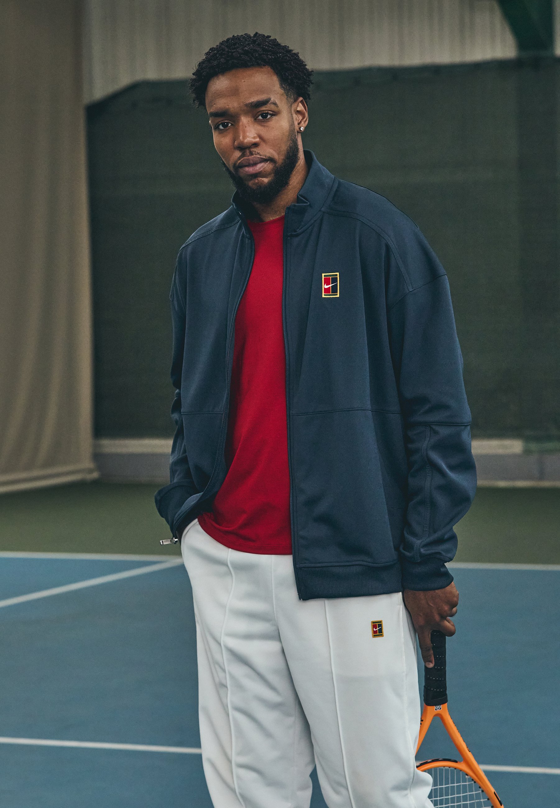 Nike Performance NIKECOURT HERITAGE SUIT JACKET - Zip-up