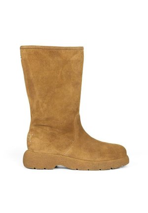 MULTIPOSICIÓN CON PELO KOSSEN - Botines con plataforma - cuero