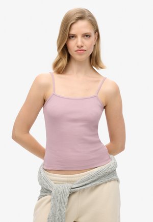 Superdry & Co FINE CAMI - Top - dusky pink