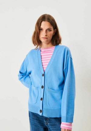 ESTA - Neuletakki - light blue