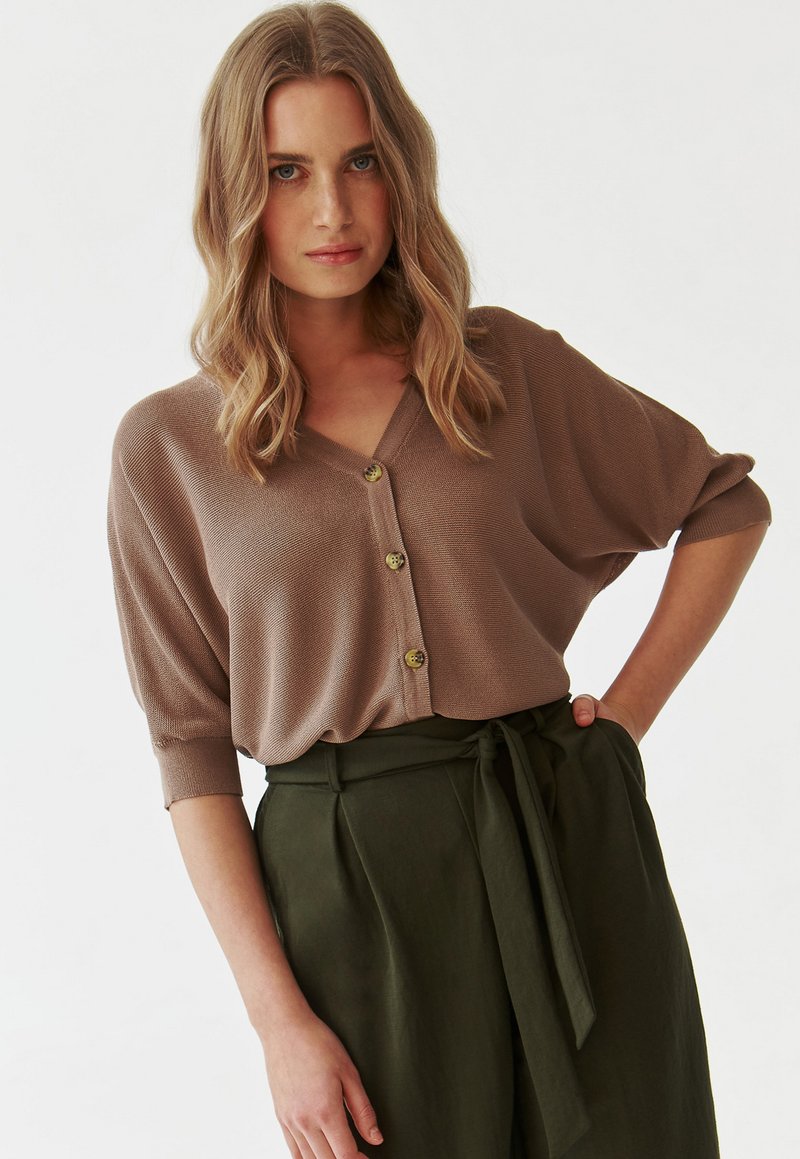 TATUUM PONKO - Kardigán - khaki light