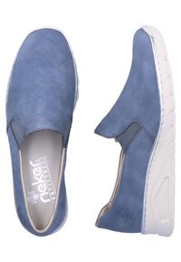 Rieker Loaferit/pistokkaat - blau