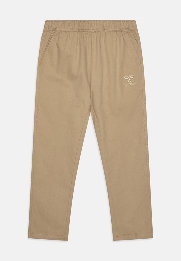 HMLHAMIL ADJUST WAIST PANTS UNISEX - Trousers - cornstalk