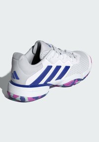 adidas Performance BARRICADE  - Zapatillas de tenis para todas las superficies - cloud white lucid blue semi flash aqua
