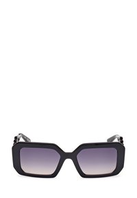 Guess IN INIETTATO PER - Ochelari de soare - nero lucido grigio fumo sfumato