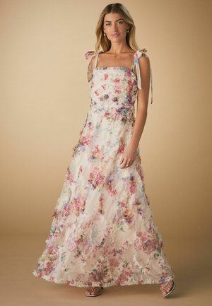 Next REGULAR FIT -3D RUFFLE TIE STRAP - Iltapuku - blush pink floral