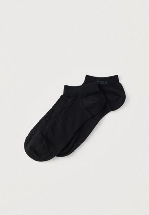 2 PACK - Ponožky do tenisiek - black