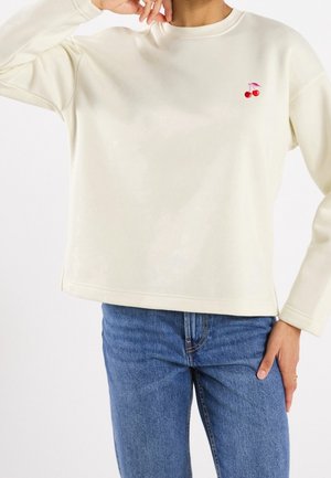 Sweatshirt - off-white