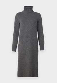 NMVIOLA ROLLNECK DRESS  - Jumper dress - dark grey