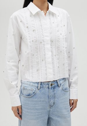 Overhemdblouse - white