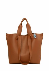 TOTE BAG WITH DOUBLE STRAP - Torba za nakupovanje - camel