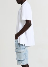 Calliope TASCONI CHIARO - Shorts di jeans - blu denim chiaro