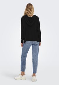ONLY ONLNEW TESSA HOOD DETAIL - Strickpullover - black