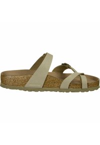 Birkenstock MAYARI BF - REGULAR - Sandals - grün