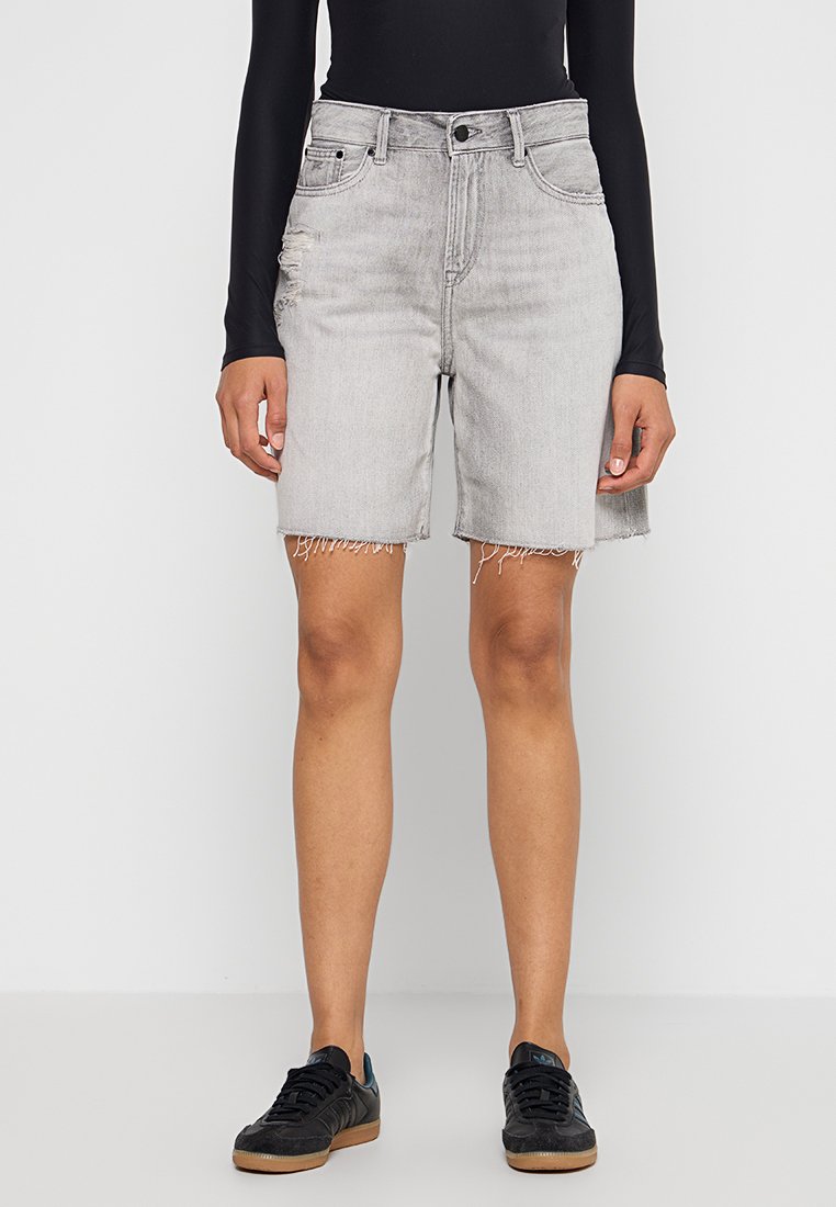 Denham Jeansshort grijs