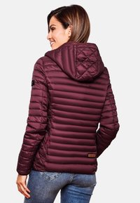 Marikoo SAMTPFOTE - Light jacket - dark red melange