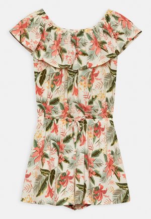 NKFVINAYA SS PLAYSUIT - Mono - white alyssum