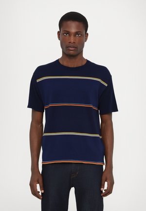 Print T-shirt - very dark navy
