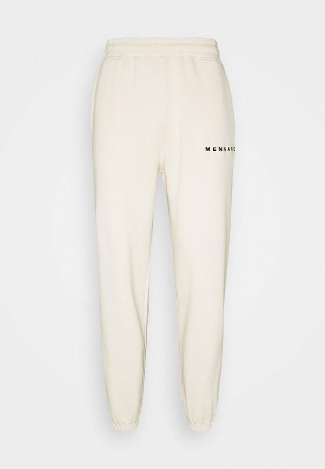 ESSENTIAL REGULAR UNISEX - Pantaloni sportivi - cream