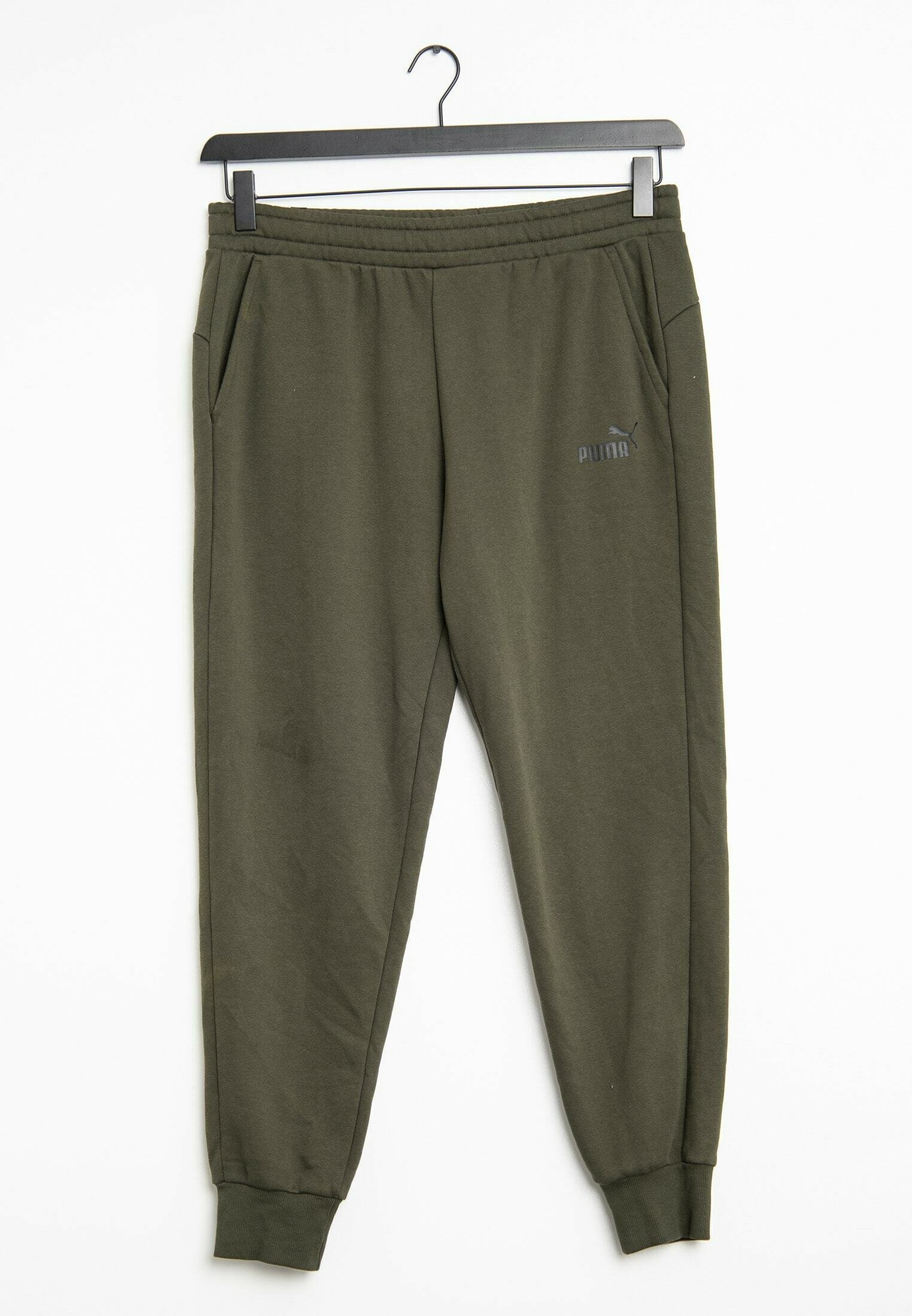 Puma Tracksuit bottoms - green - Zalando.de
