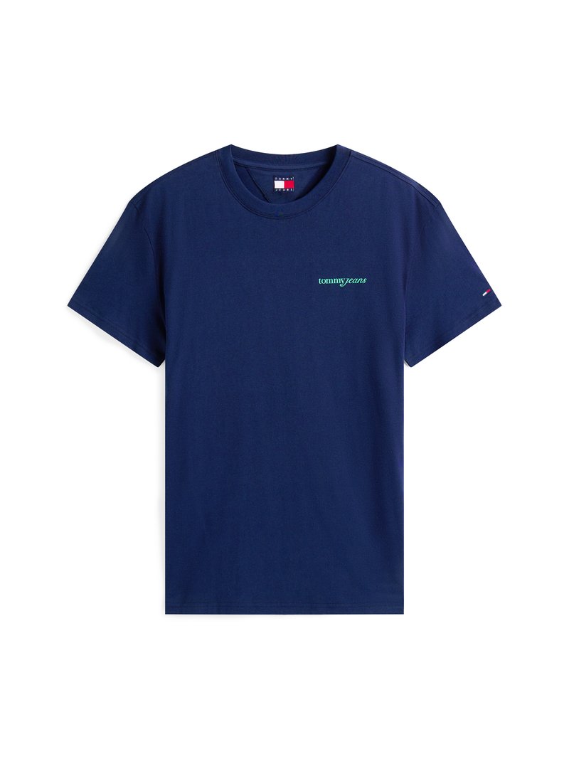 Tommy Jeans T-shirt print donkerblauw