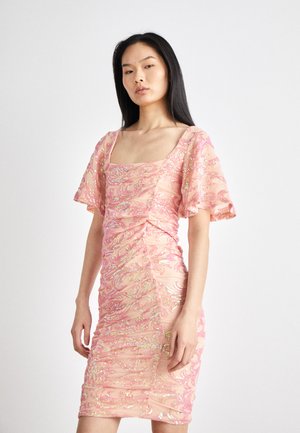 Cras CLOVERCRAS DRESS - Sukienka koktajlowa - coral pink