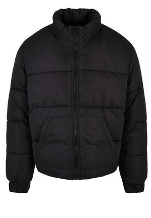 CROPPED PUFFER JACKET - Winter jacket - black