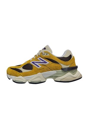 Sneakers basse - giallo marrone