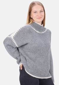 Seasons of April JOLIE - Strickpullover - grau
