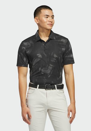 adidas Performance ULTIMATE365 PRINTED MESH - Polo shirt - black