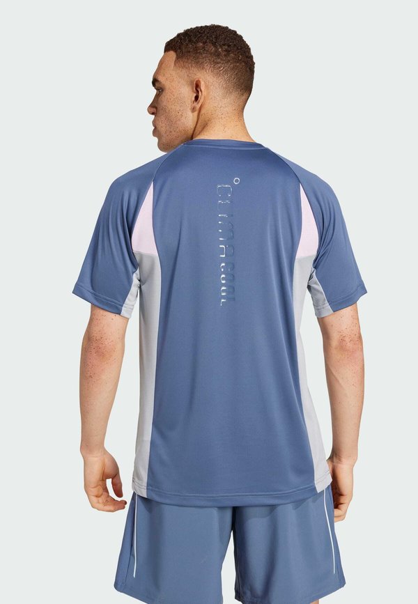 TECH APPAREL COLORBLOCK - Print T-shirt - preloved ink3