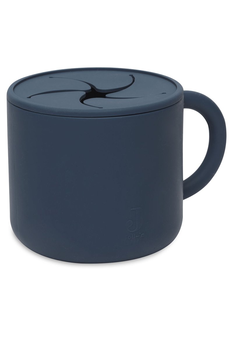 Jollein SNACK CUP SILICONE - PALE PINK - Bidon - blue