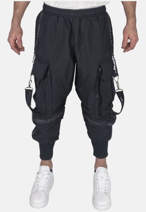 BOLSILLOS  - Pantalones cargo - black